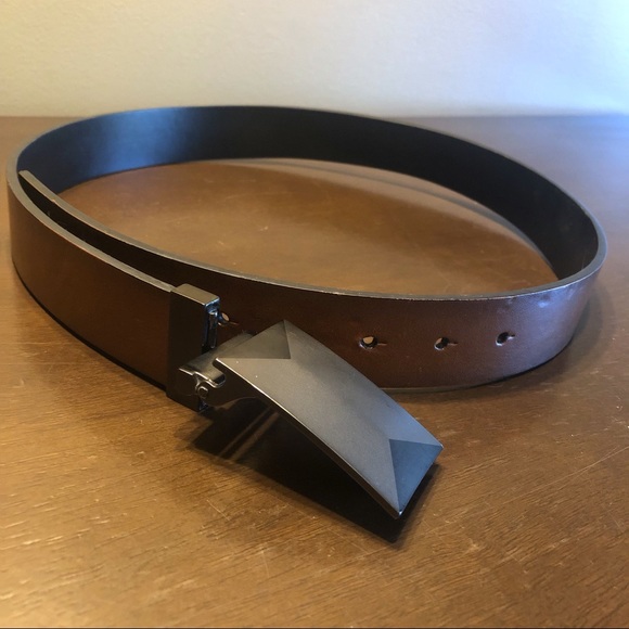 Men’s Brown/Black Reversible Belt - Picture 6 of 10